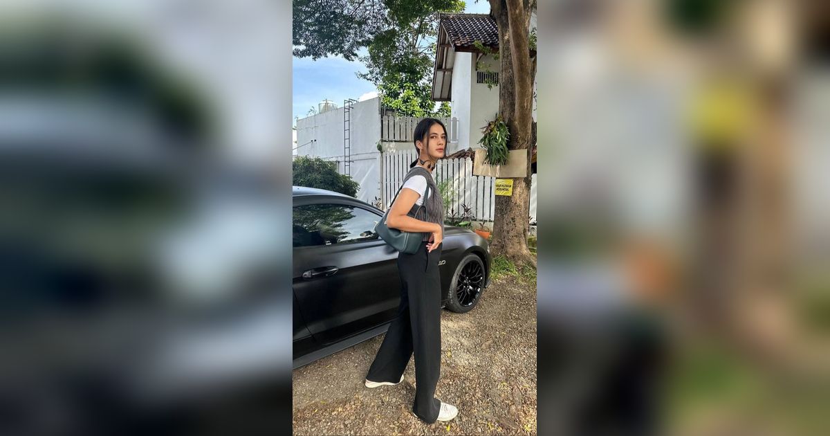 Gaya Keren Paula Verhoeven Antar Anak Sekolah, Tampil Santai Cantik Banget & Kini Makin Langsing