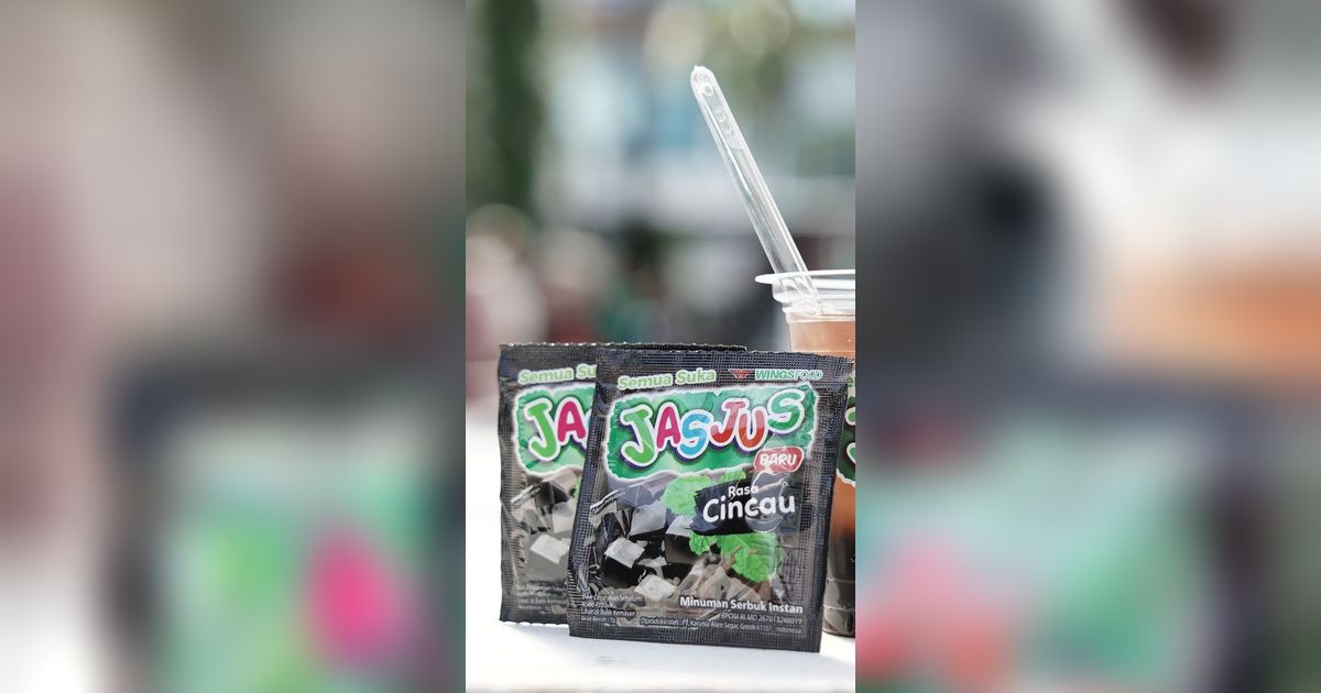 Jasjus Kini Ada Varian Rasa Cincau, Cocok Dilidah Orang Indonesia
