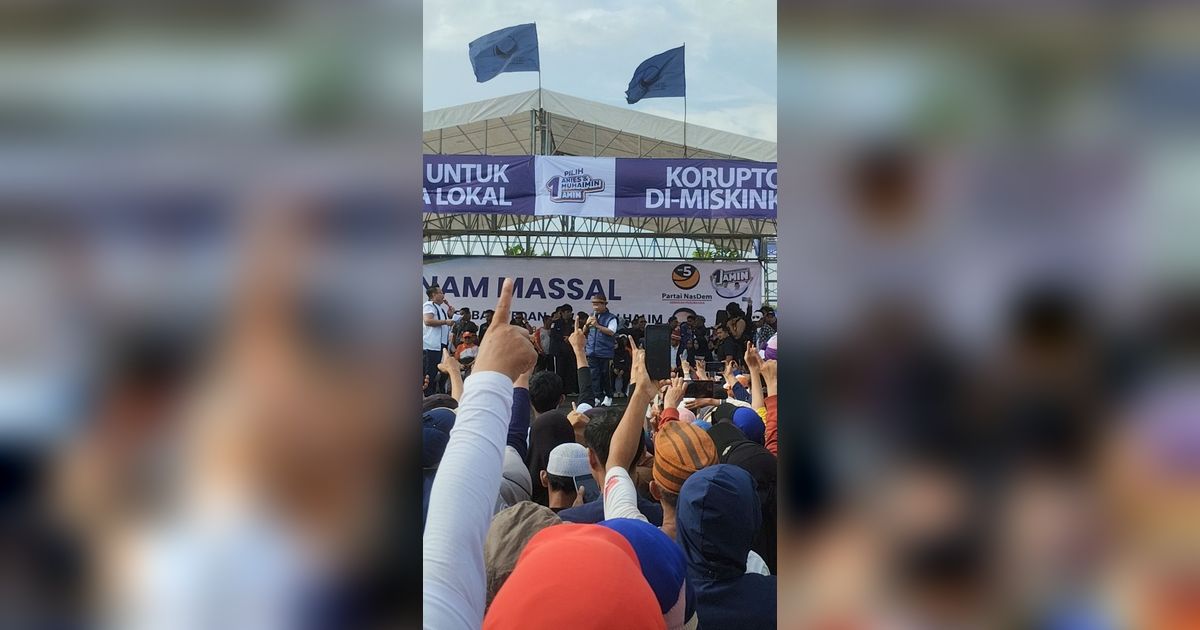 Anies Kampanye Akbar di Banten: Insya Allah Bukan Cuma Menang, tapi Menang Besar