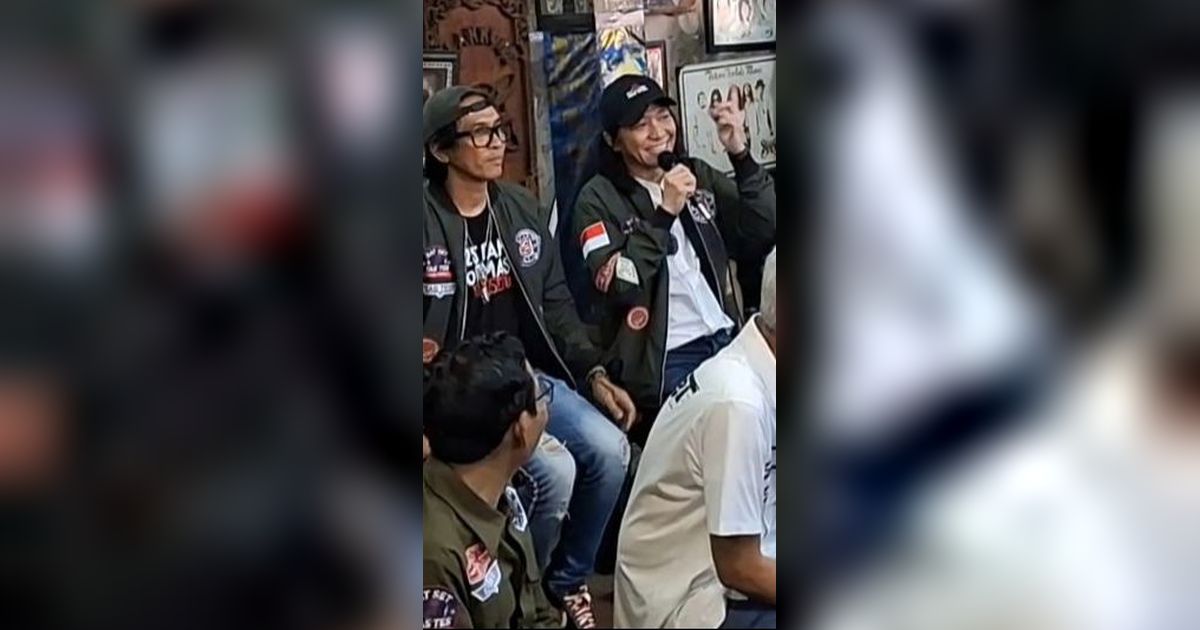 VIDEO: Slank Berjaket Top Gun Dukung Ganjar, Kasih Salam Metal & Revolusi Cinta