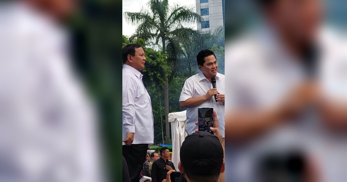 Erick Thohir Dampingi Gibran Debat Cawapres: Saatnya Saya Menentukan, Gabung 02