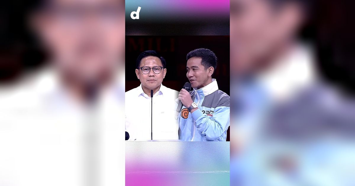 Video Saat Gibran Sindir Cak Imin Lancar Jawab Pertanyaan: `Enak ya Gus, Jawab Sambil Baca Catatan`