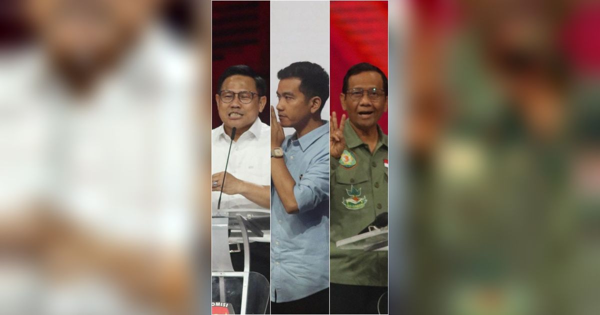 FOTO: Momen Pertanyaan Istilah Bikin Debat Keempat Jadi Sengit, Aura Panas Menyelimuti Wajah Ketiga Cawapres 2024