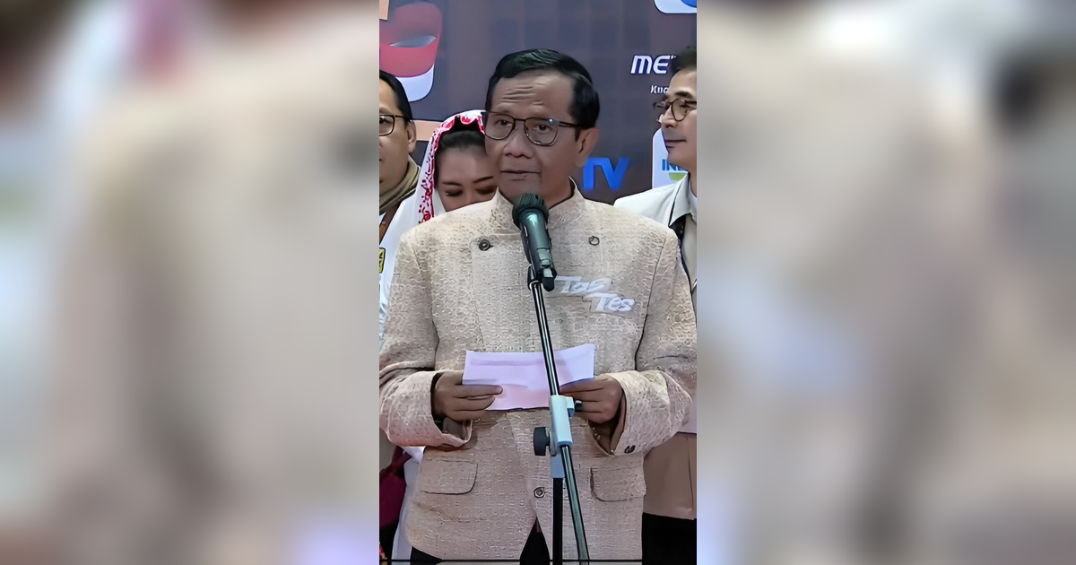 Penjelasan Mahfud soal Pertanyaan Receh Gibran: Saya Sudah Menjawab dengan Benar