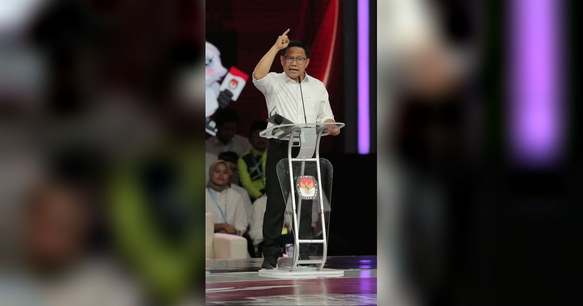 Tak Ada Nama Gibran, Cak Imin Hanya Ucapkan Terima Kasih ke Mahfud usai Debat Cawapres