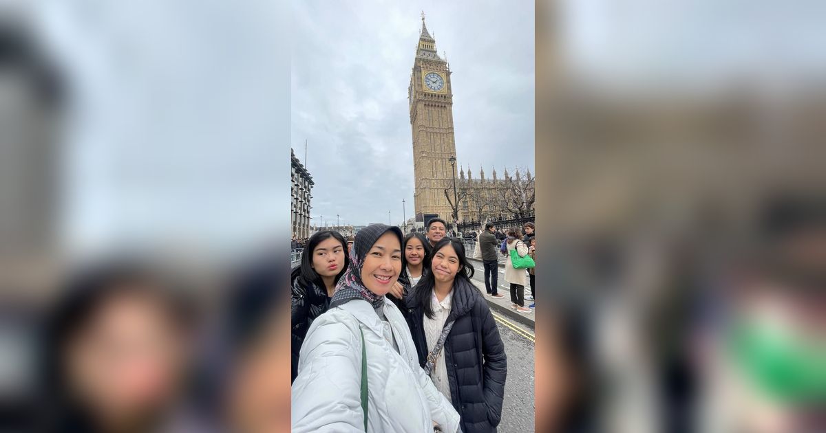 Potret Alya Rohali Liburan ke Eropa, Kunjungi Putri Cantiknya yang Kuliah di London