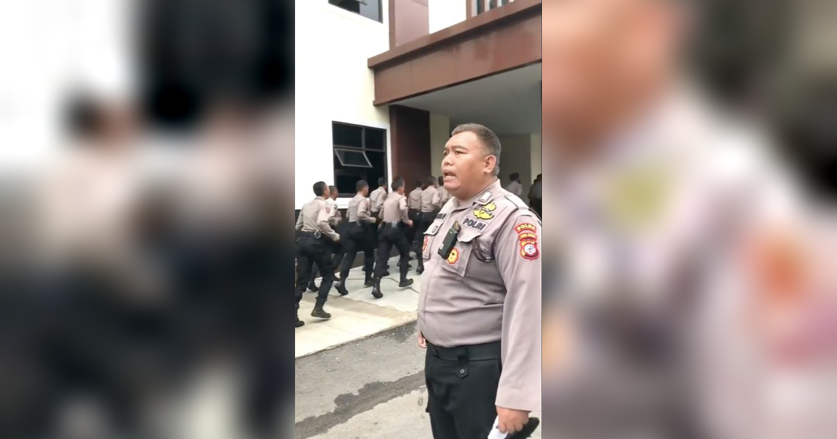 Sangar dan Tegas, Bripka Deni Selaku Senior Perintahkan Juniornya Untuk Lari di Polda Jabar 'Lagi Antagonis'