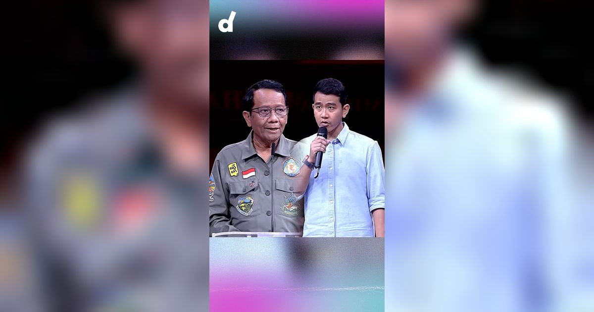 Video Momen Mahfud MD Tolak Jawab Pertanyaan Greenflation Gibran: `Recehan dan Tak Layak Dijawab`