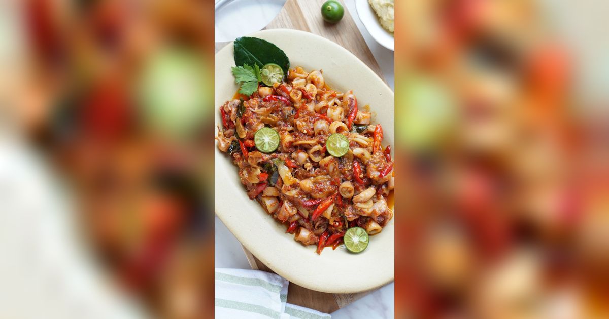 Resep Cumi Chilli Padi Pedasnya Mantap ala Chef Martin Praja