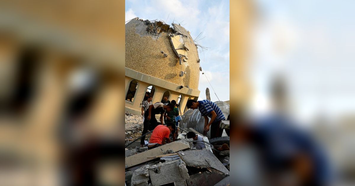 Kekejaman Israel, 3 Bulan Agresi Hancurkan Lebih dari 1.000 Masjid dan Puluhan Kuburan di Gaza