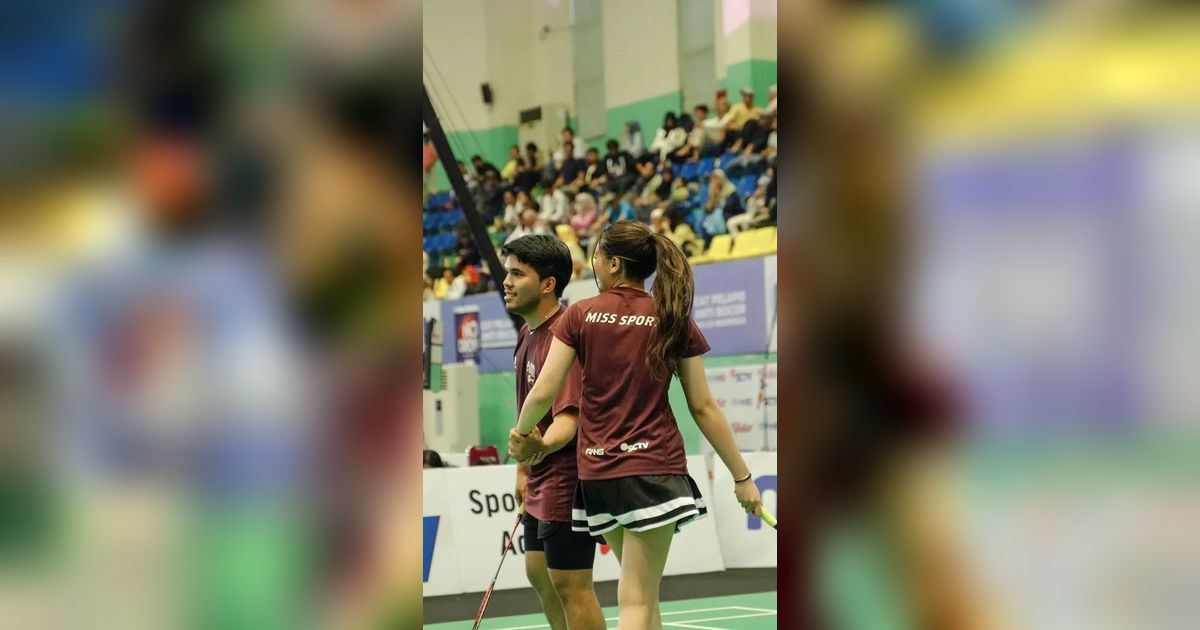 8 Potret Kemesraan Aaliyah Massaid & Thariq Duet Main Bulutangkis, Pegangan Tangan Terus!
