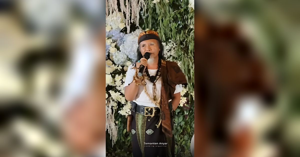 Viral! Pernikahan Putri Pemilik Padepokan Wewe Gombel Vibesnya Mirip Drama Kolosal, Tamunya Kebanyakan Adalah 'Orang Pintar'