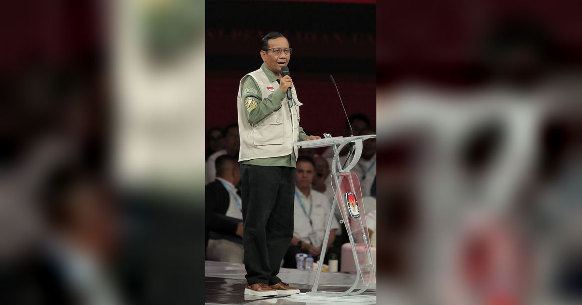 Alasan Mahfud Ogah Jawab Pertanyaan 'Receh' Gibran: Secara Akademisi untuk Anak SD kelas 3