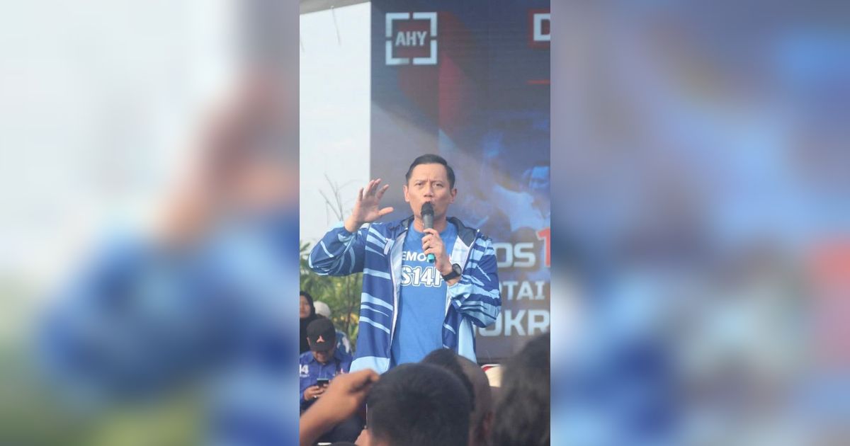 Kampanye Demokrat di Lamongan dan Gresik, AHY Nostalgia Kebijakan Era Presiden SBY