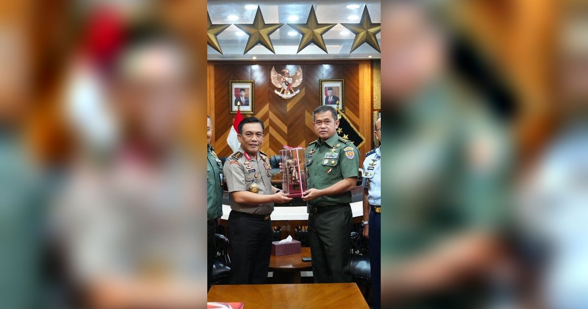 Dua Putra Batak Jenderal TNI Polri Bertemu, Sama-Sama Marga Simanjuntak dan Berkarier Moncer