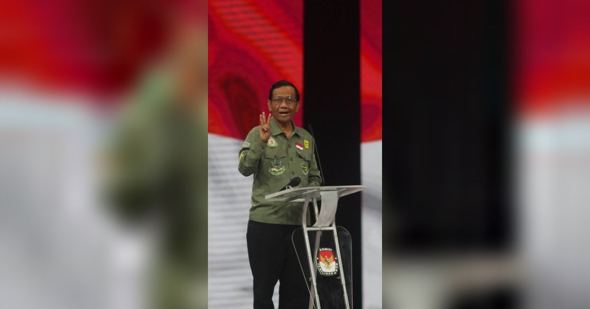 Mahfud MD Nilai Pertanyaan Gibran saat Debat Cawapres Level Anak Kelas 3 SD