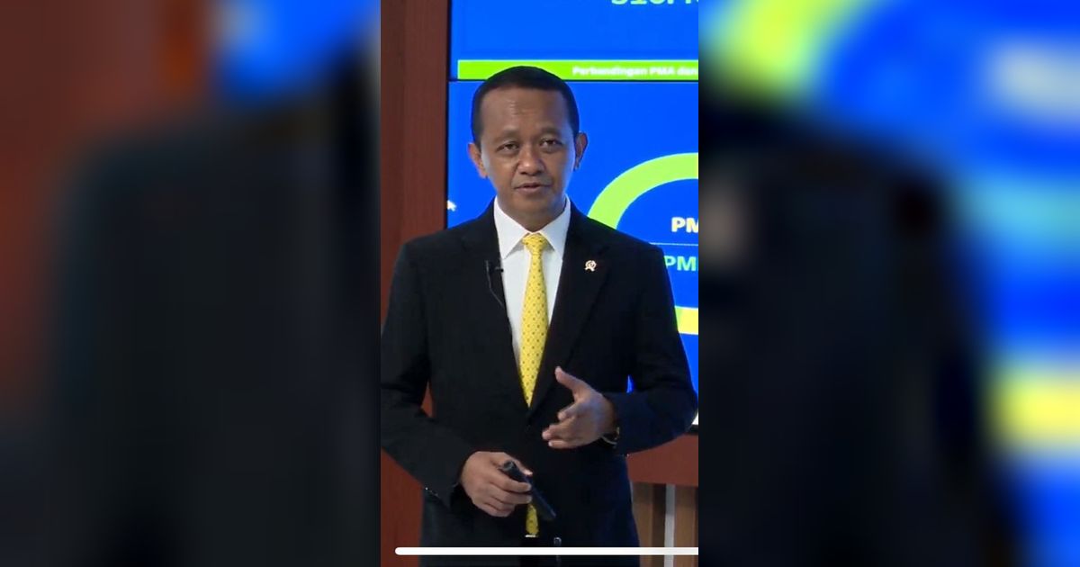 Menteri Bahlil Semringah, Realisasi Investasi 2023 Tembus Rp1.418 Triliun