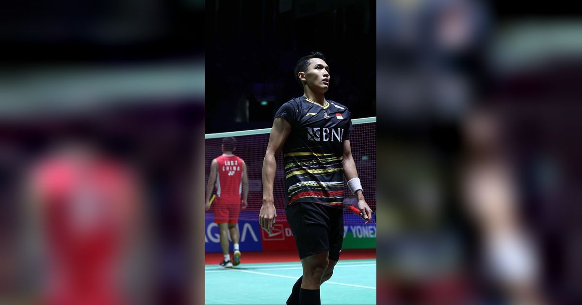 FOTO: Hasil Indonesia Masters 2024: Kandas, Jonatan Christie Gagal Pertahankan Gelar