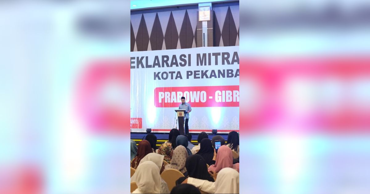 1.400 Pemilik Pangkalan LPG di Riau Ramai-Ramai Dukung Prabowo-Gibran