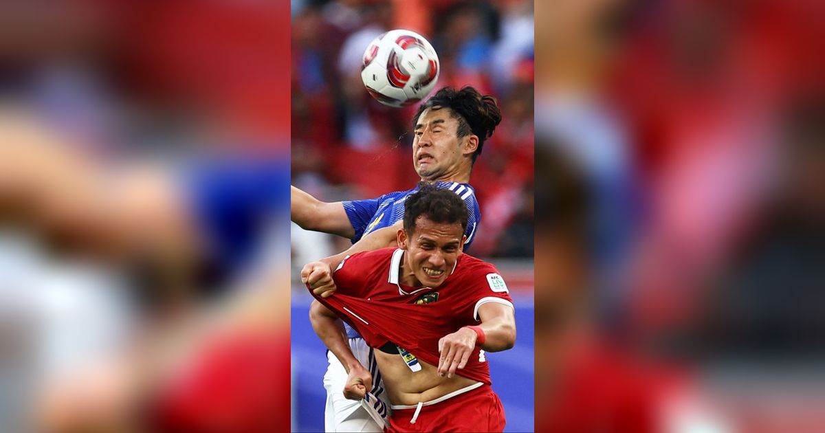 FOTO: Momen Sengit Indonesia Vs Jepang di Laga Terakhir Grup D Piala Asia 2023, Gol Penalti & Bunuh Diri Antar The Samurai Blues ke 16 Besar