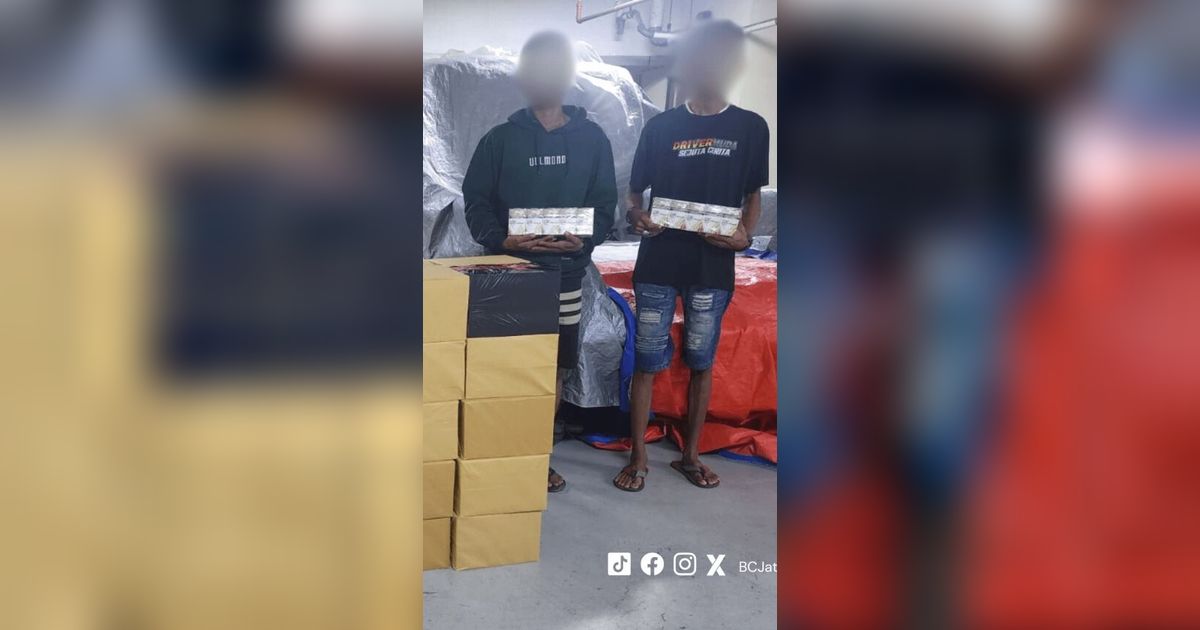 Mobil Pembawa 500 Ribu Batang Rokok Ilegal Digerebek di Salatiga