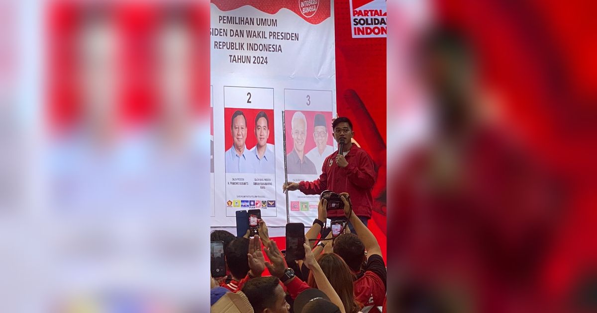 Kaesang Ajak Warga Riau Coblos Prabowo-Gibran dan PSI