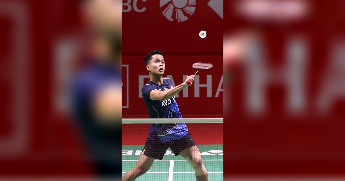 FOTO: Pulangkan Wakil Malaysia, Anthony Ginting Melaju ke Perempat Final Indonesia Masters 2024