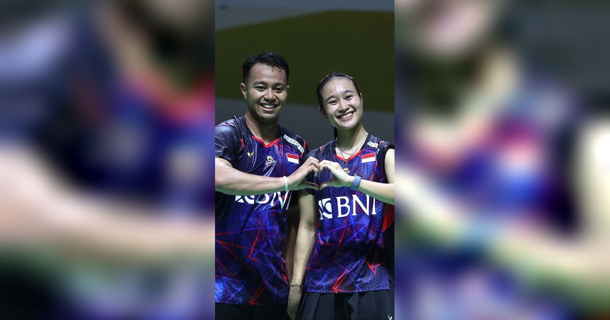 FOTO: Senyum Manis Rehan/Lisa Melaju ke Perempat Final Indonesia Masters 2024