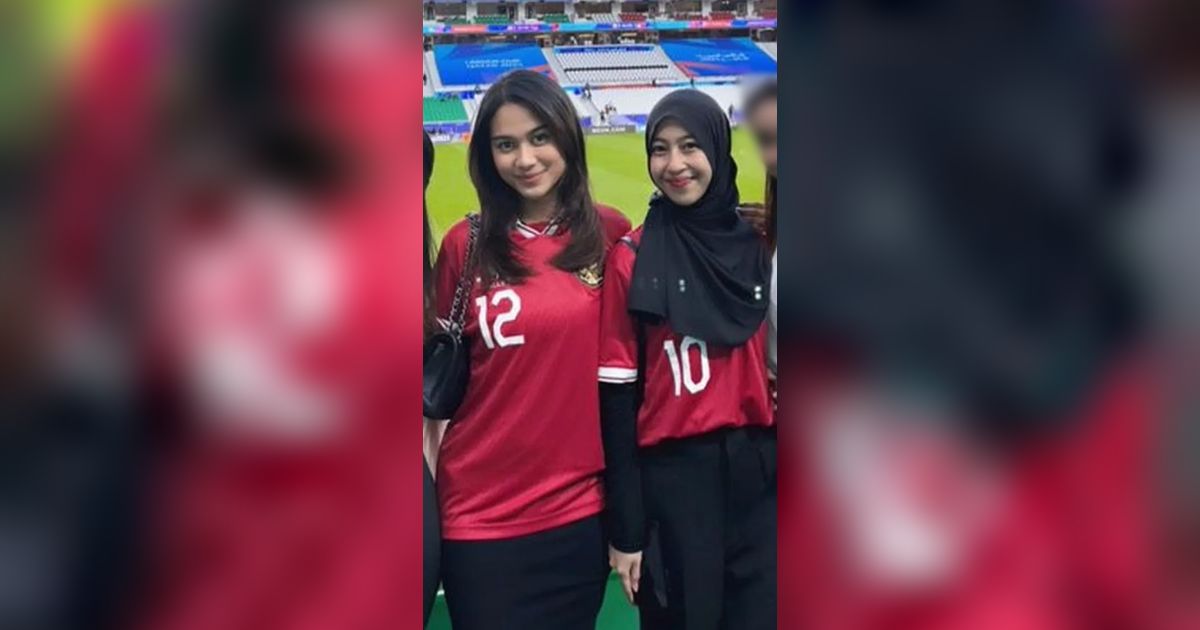 10 Adu Gaya Azizah Salsha VS Adiba Khanza, Sama-sama Istri Timnas Indonesia, Jadi Bestie?