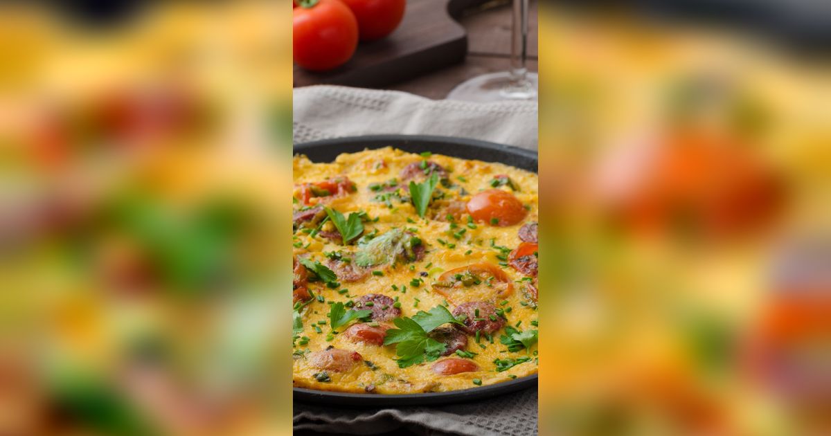 Resep Omelet Sosis Pakai Susu, Bekal Praktis Anak Sekolah