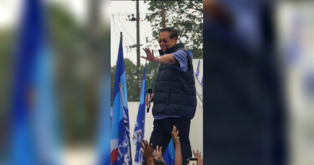 Turun Gunung, SBY Ajak Warga Lumajang Menangkan Prabowo-Gibran