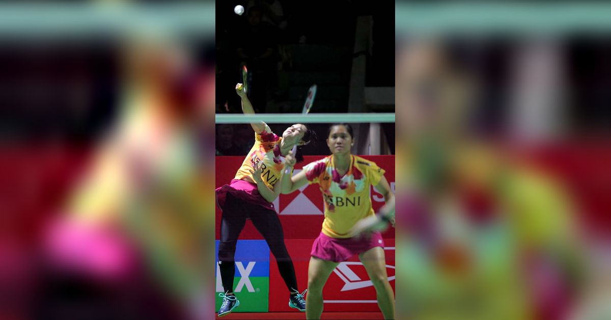 FOTO: Perjuangan Lanny/Ribka Tembus Semifinal Indonesia Masters 2024