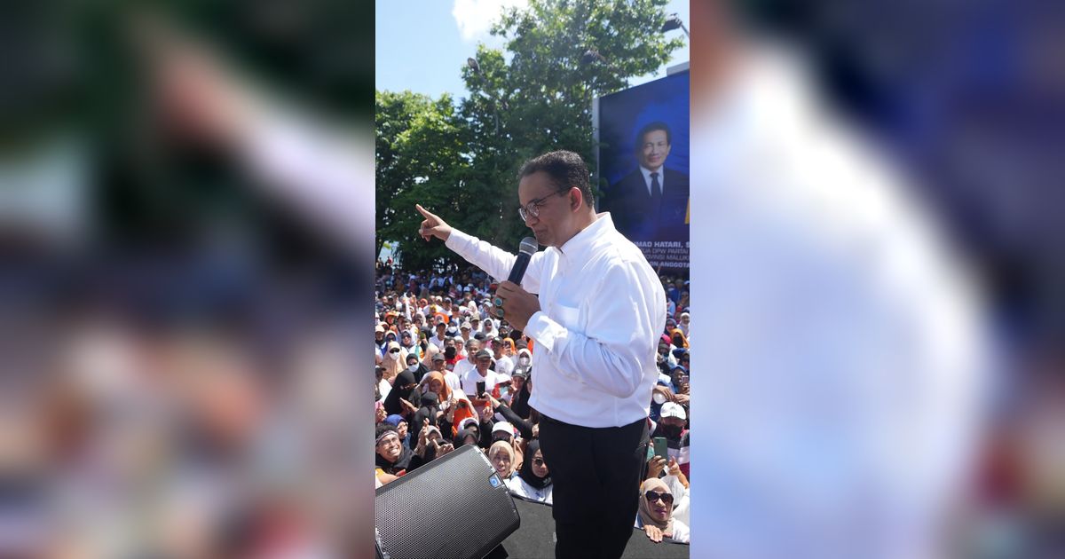 Kampanye Akbar di Ternate, Anies Bicara Indonesia Mengajar