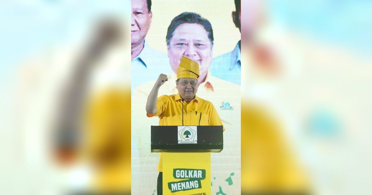 Airlangga Kampanye di Riau: Prabowo-Gibran Harus Menang di Atas 50% di Markas Golkar