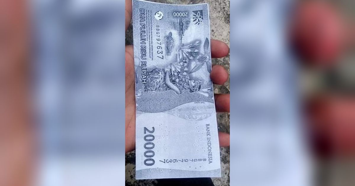 Viral Fotokopi Uang Kertas Rp20.000, Begini Tanggapan Bank Indonesia