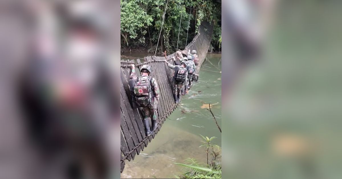 Lewati Jembatan Mengerikan, Begini Penampakan Markas KKB Kini Dikuasai TNI, Banyak Barang Berbahaya
