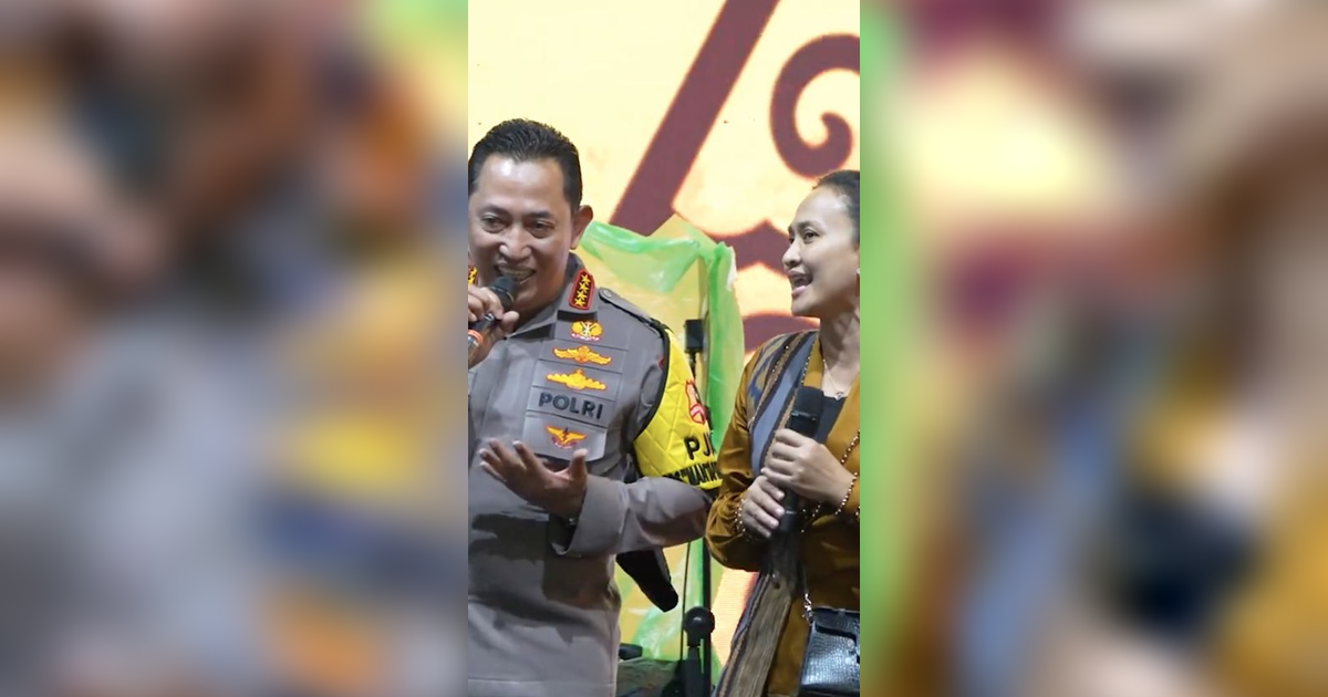 ⁠Kapolri Asyik Konser Bareng Ndarboy Genk Bikin para Jenderal Polisi Santuy Joget, Penampilan Sang Istri Ramai Jadi Sorotan