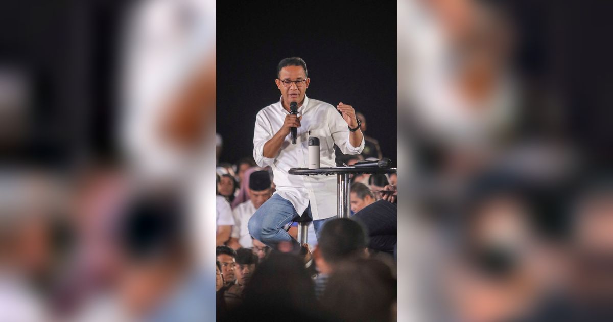 Anies Baswedan Sindir Kubu Sebelah: Di Sana Punya Bansos, Kita Punya Rhoma Irama
