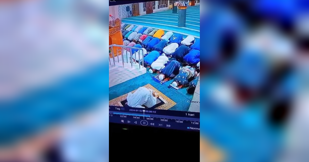 Detik-Detik Imam Shalat Subuh Meninggal Dunia Sedang Sujud di Masjid Balikpapan