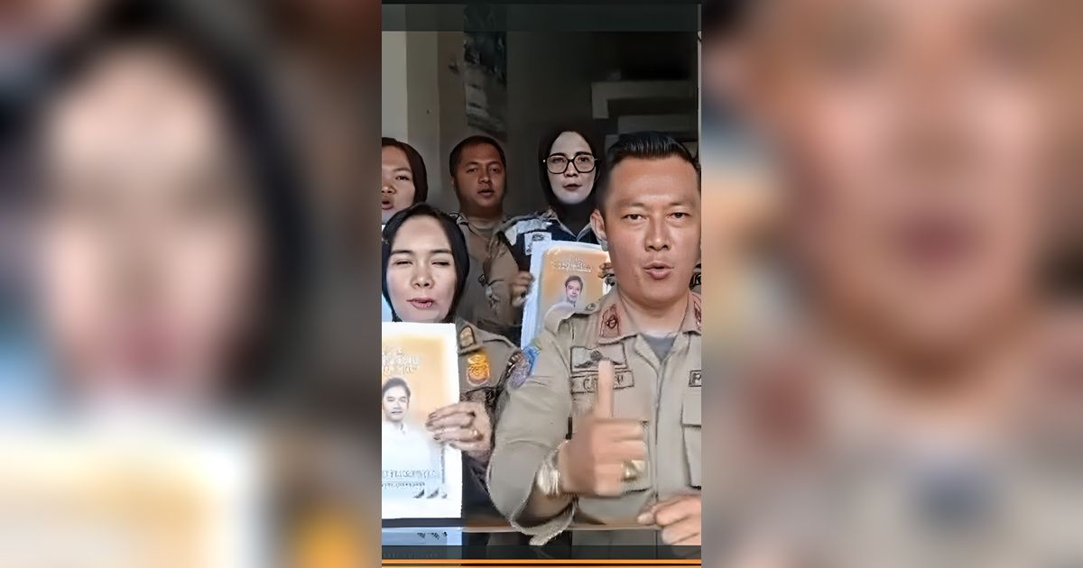 Viral Video Satpol PP Garut Deklarasi Dukung Gibran, Berujung Sanksi Skorsing hingga Tak Dapat Tunjangan