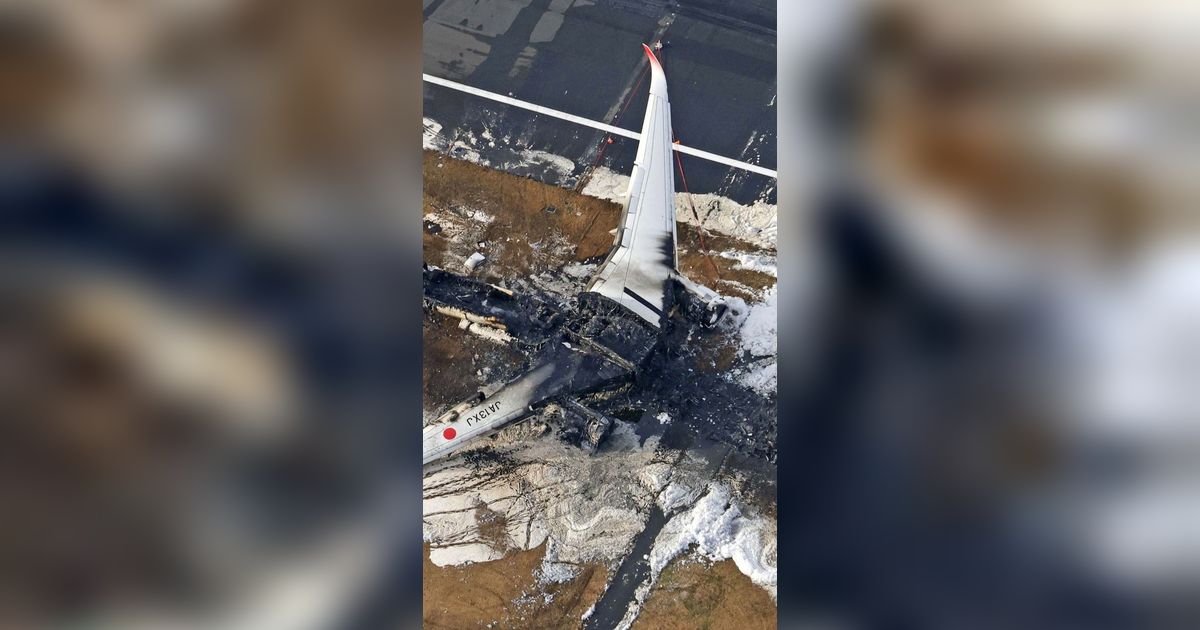 Ada Keajaiban! Begini Kronologi 367 Penumpang Japan Airlines Selamat Padahal Pesawatnya Habis Terbakar