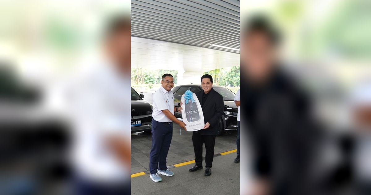 Erick Thohir Beri Hadiah Mobil LIstrik untuk Eselon I dan II, Penghematan BBM 60 Persen