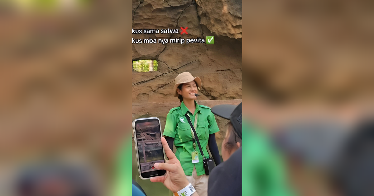 Viral Pemandu Solo Safari Mirip Pevita Pearce, Dikira Asli Sedang Akting