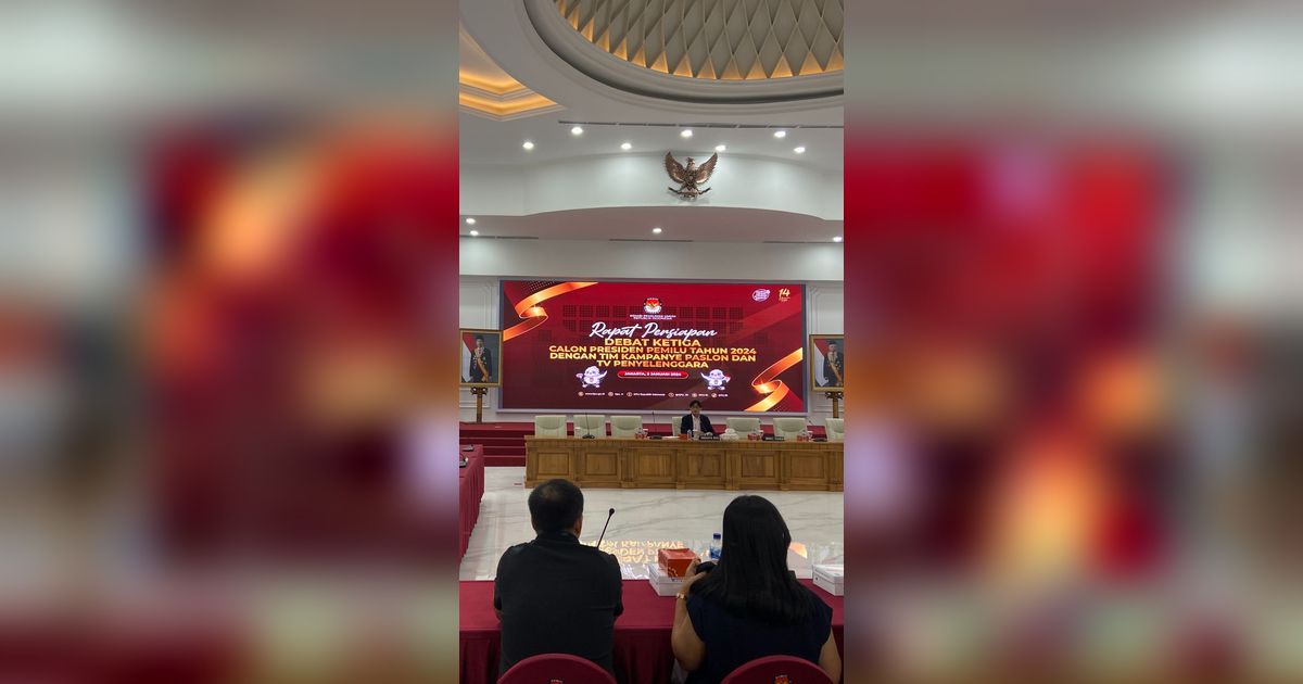 KPU Tunjuk 11 Panelis dan 2 Moderator Debat Ketiga Pilpres 2024, Ini Daftarnya