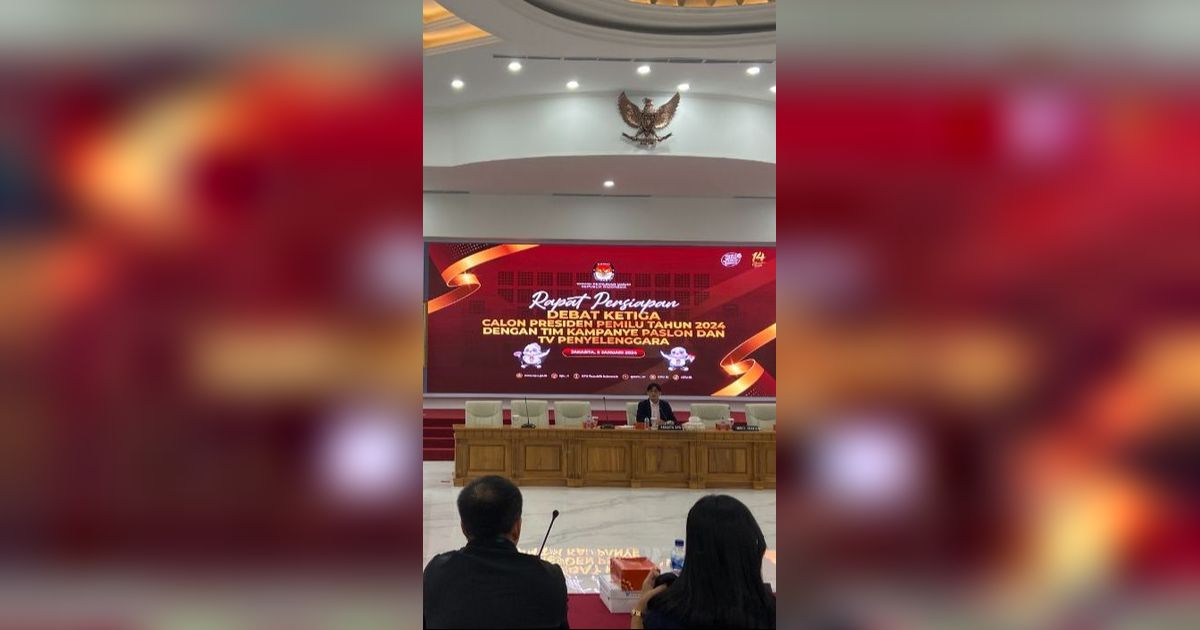 KPU: Lokasi Debat Ketiga di Istora Senayan