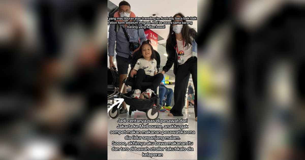 Tidak Sengaja Bawa Makanan dari Pesawat, Keluarga Ini Hampir Kena Denda Rp50 Juta