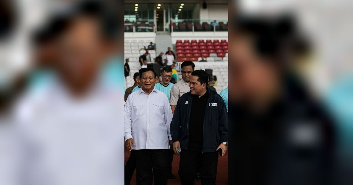 Blak-blakan Erick Thohir Ungkap Alasan Dukung Prabowo di Pilpres 2024