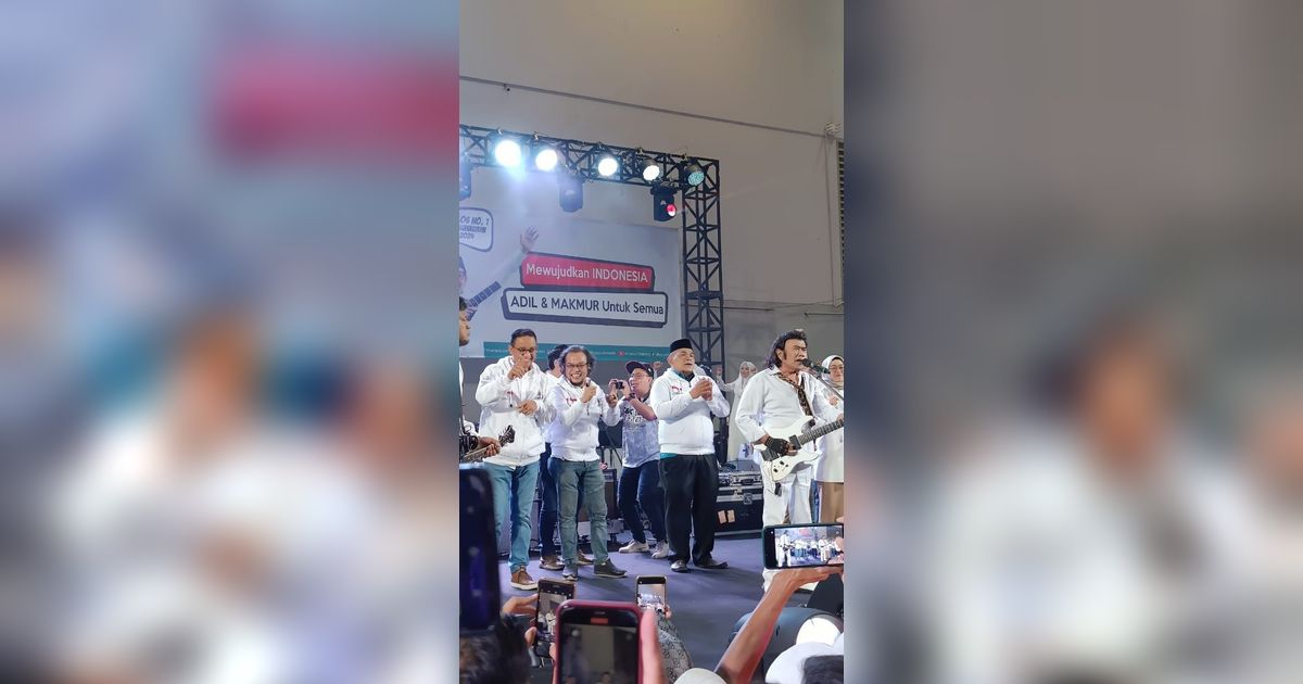 VIDEO: Rhoma Irama Interupsi Anies-Cak Imin, Desak Pikirkan Nasib Seniman