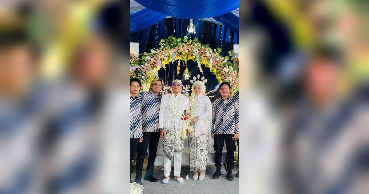 Sah Jadi Suami Istri, Ini Potret Andika Kangen Band Nikah dengan Dokter Cantik Asal Lampung