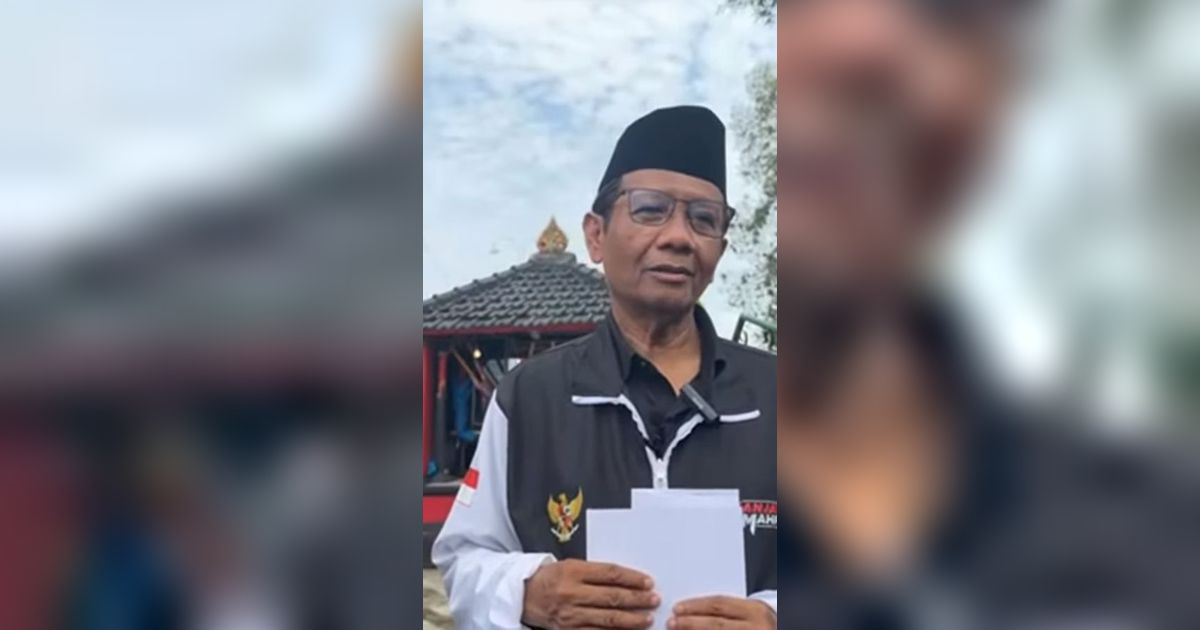 Reaksi Ketua TPN soal Mahfud Mundur dari Menko Polhukam